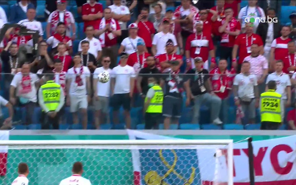 Полша - Словакия 0:1 /първо полувреме/