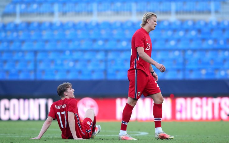 Халанд пропуска и мачовете на Норвегия