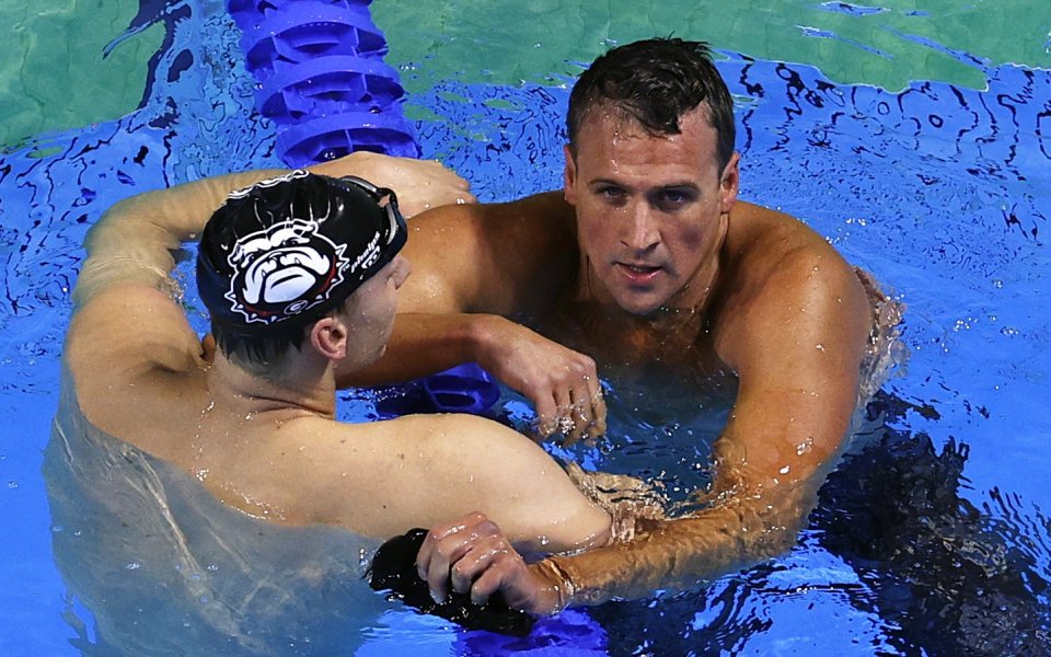 Шесткратният олимпийски и 18-кратен световен шампион по плуване Райън Лохте