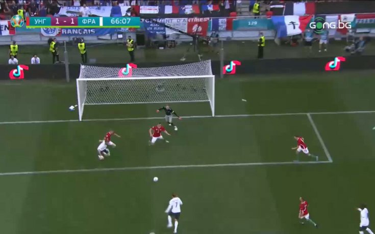 Унгария - Франция 1:1 /репортаж/