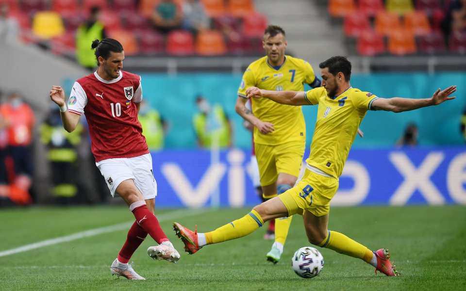 Грилич стана Играч на мача в двубоя между Украйна и Австрия