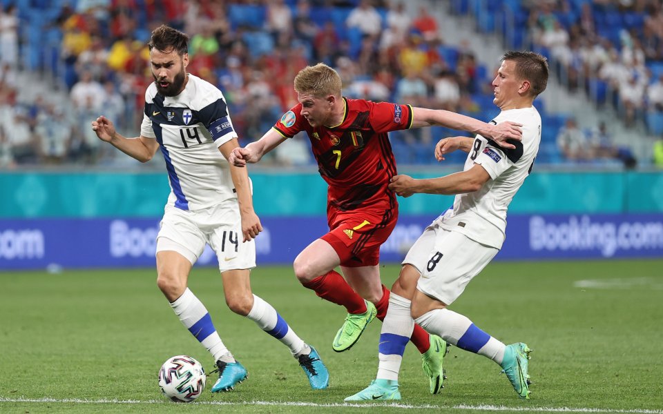 Финландия и Белгия играят при резултат