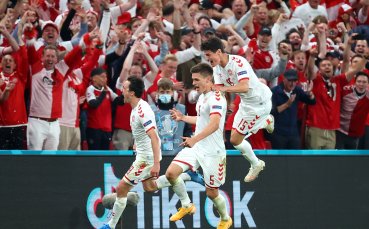 Дания избухна, попиля клетите руснаци и намери място на 1/8-финалите на UEFA EURO 2020