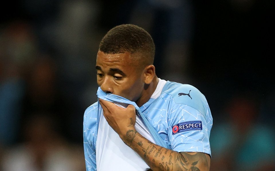 Нападателят на Манчестър Сити Габриел Жезус може да бъде използван