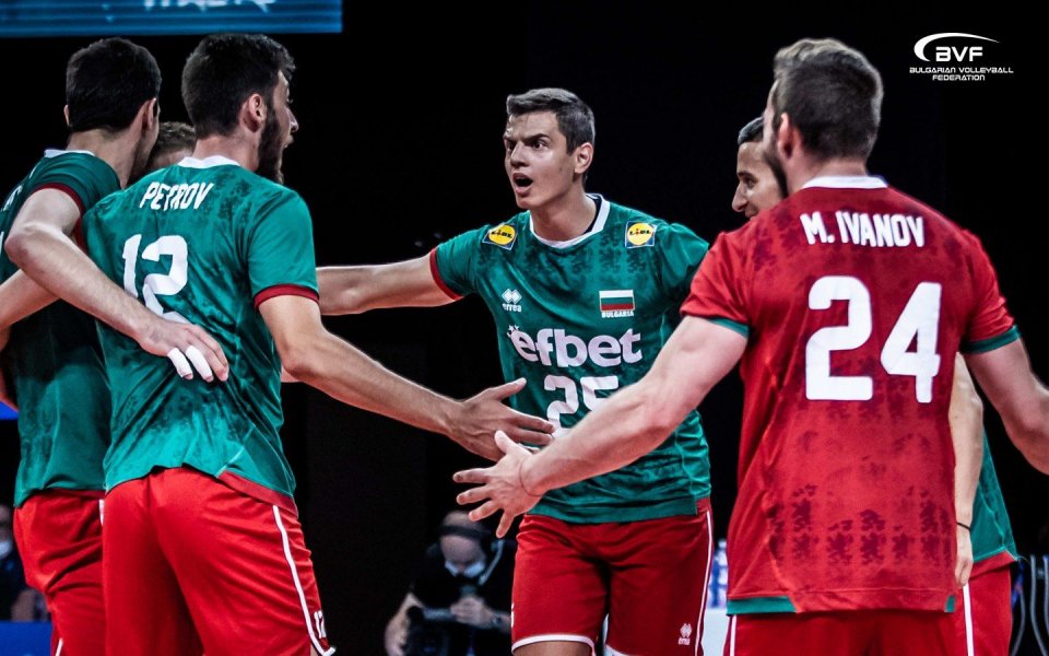 Българският национален отбор по волейбол за мъже падна до 18-то