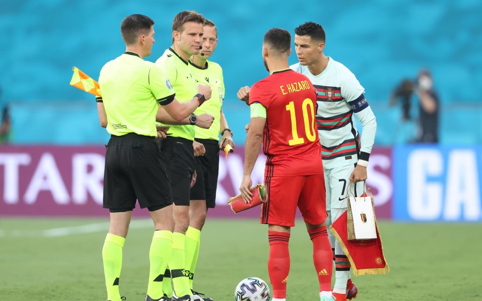 Отборите на Белгия и Португалия играят при резултат