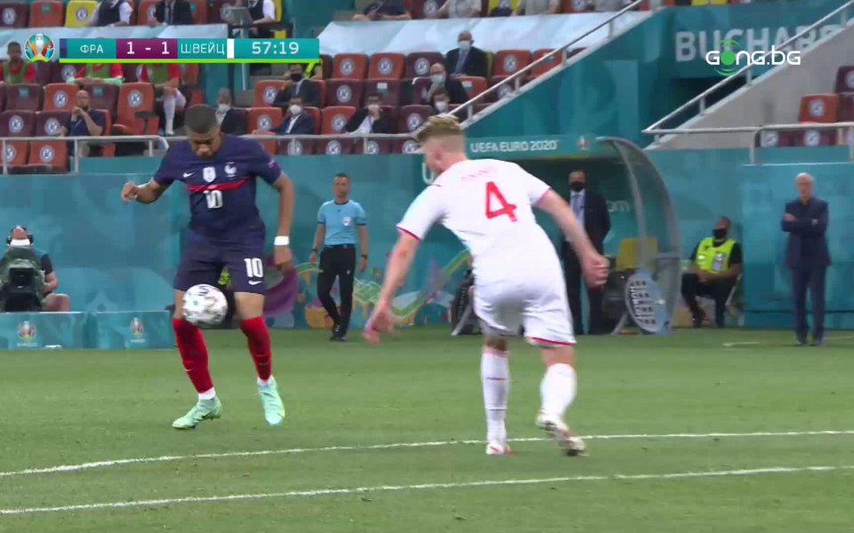 Карим Бензема върна Франция в мача срещу Швейцария