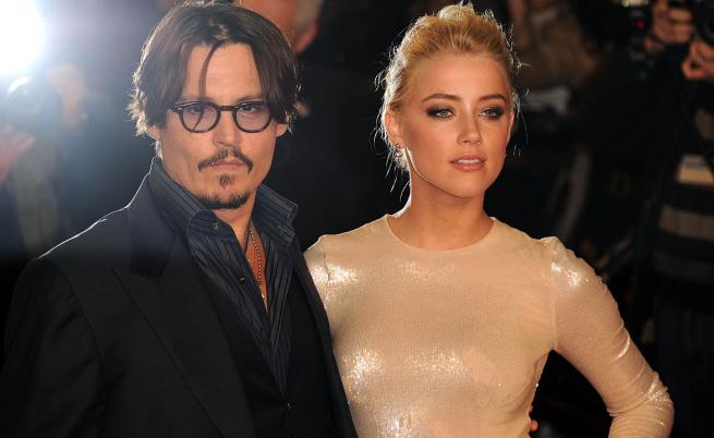  Джони Деп и Амбър Хърд 