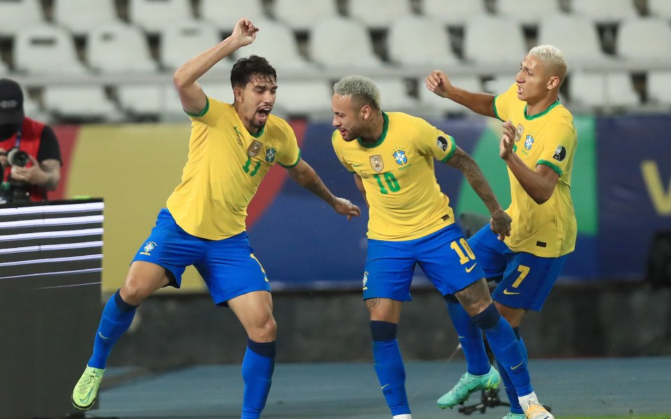 Бразилия се класира за финала на Копа Америка след измъчена