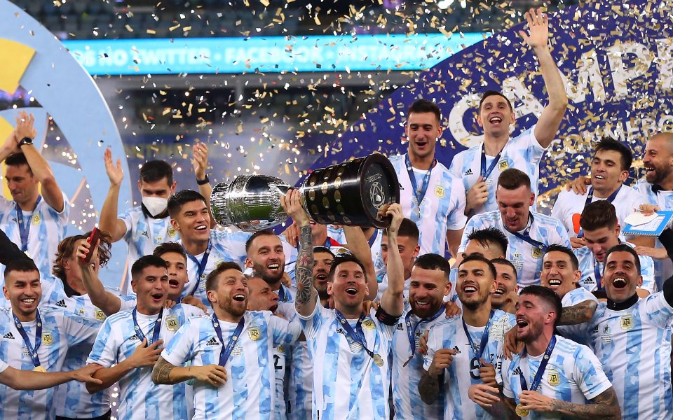 Звездата на Аржентина Лео Меси изригна мощно след спечеления финал