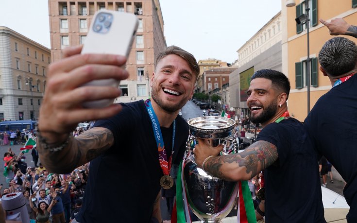 Шампионски купон по улиците на Рим (снимки)