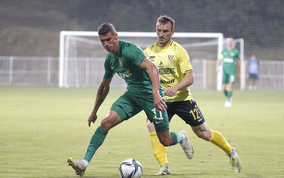 Националът Кирил Десподов донесе победата на Лудогорец с гол в