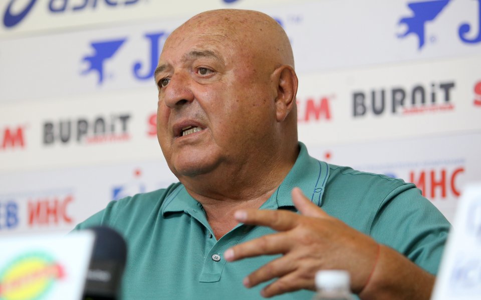 Президентът на Славия Венцелсав Стефанов коментира успеха на Лудогорец над