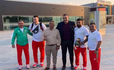 Българските щанги изпратиха своите олимпийци от Варна Лично президентът на