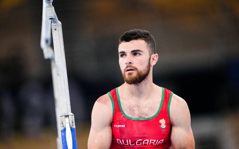 Състезателят по спортна гимнастика Дейвид Хъдълстоун дебютира за България на