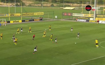 Три минути преди почивката отлична контраатака на пловдивчани завърши с