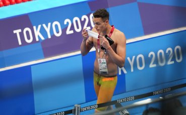 Българинът Калоян Левтеров коментира представянето си на 200 м гръб