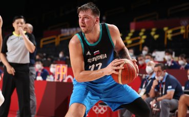 Суперзвездата на европейския баскетбол и Словения Лука Дончич вкара невероятните