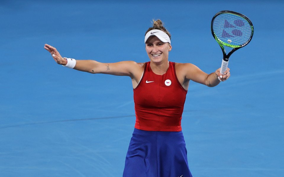 Маркета Вондрушова - Наоми Осака / Токио 2020