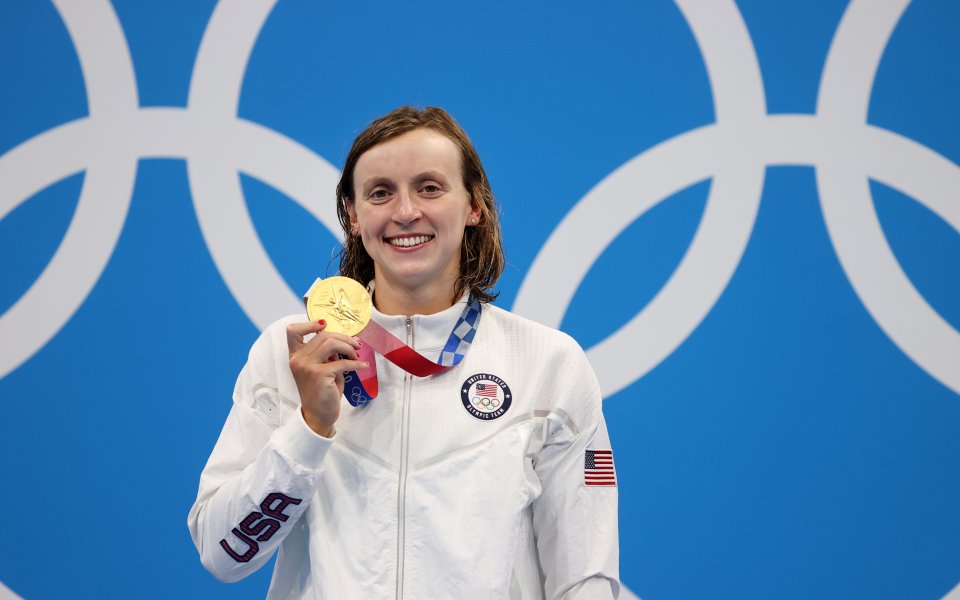 Кейти Ледецки (САЩ) спечели историческия първи златен олимпийски медал на