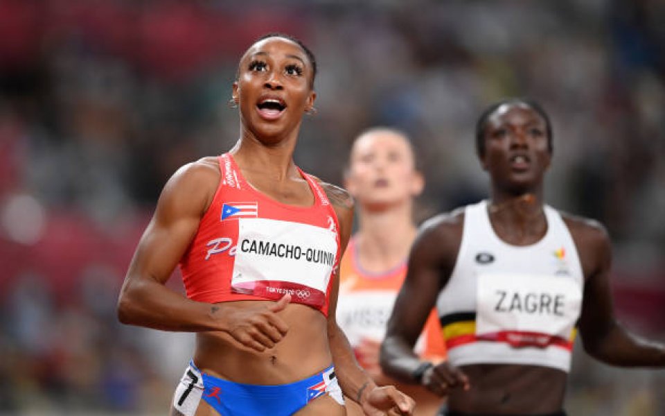 Пуерториканката Джазмин Камачо-Куин постави нов олимпийски рекорд в полуфиналите в