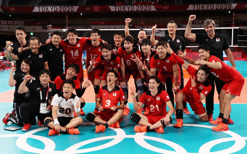 Националният отбор по волейбол на Япония Мъжкият волейболен отбор на