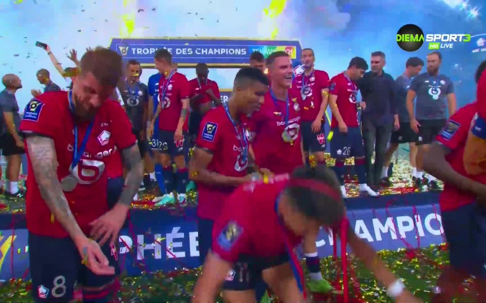 Лил е новият носител на Суперкупата на Франция