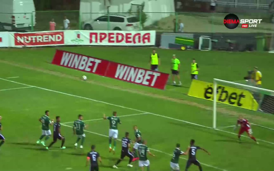 Отборът на Берое се възползва по отличен начин от статично