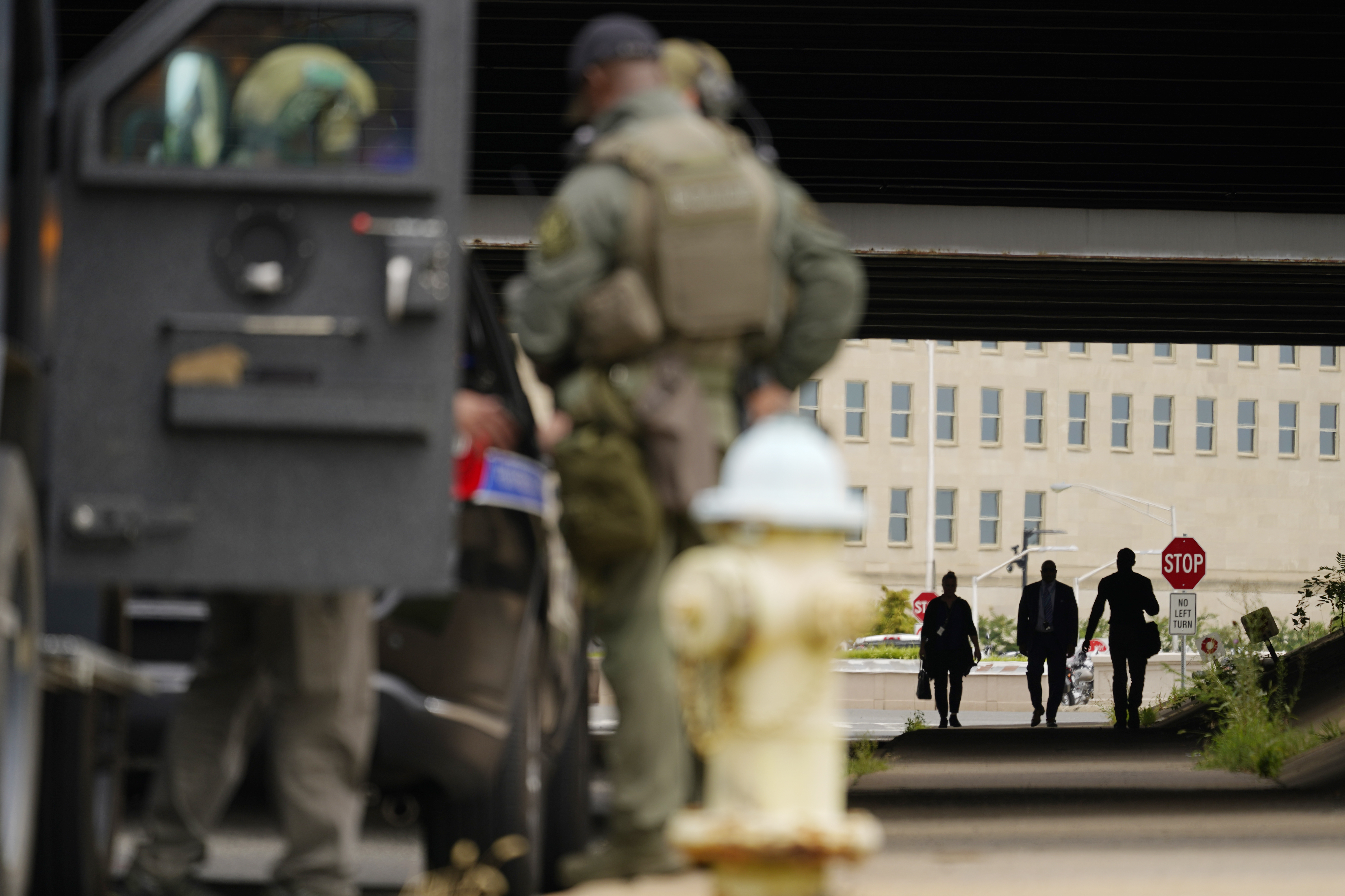 <p>Затвориха Пентагона заради стрелба до метростанция</p>