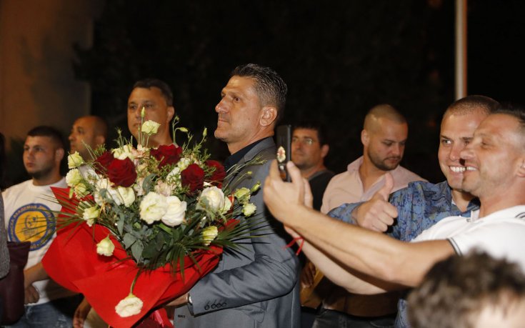 ЦСКА приветства олимпийската шампионка Ивет Горанова