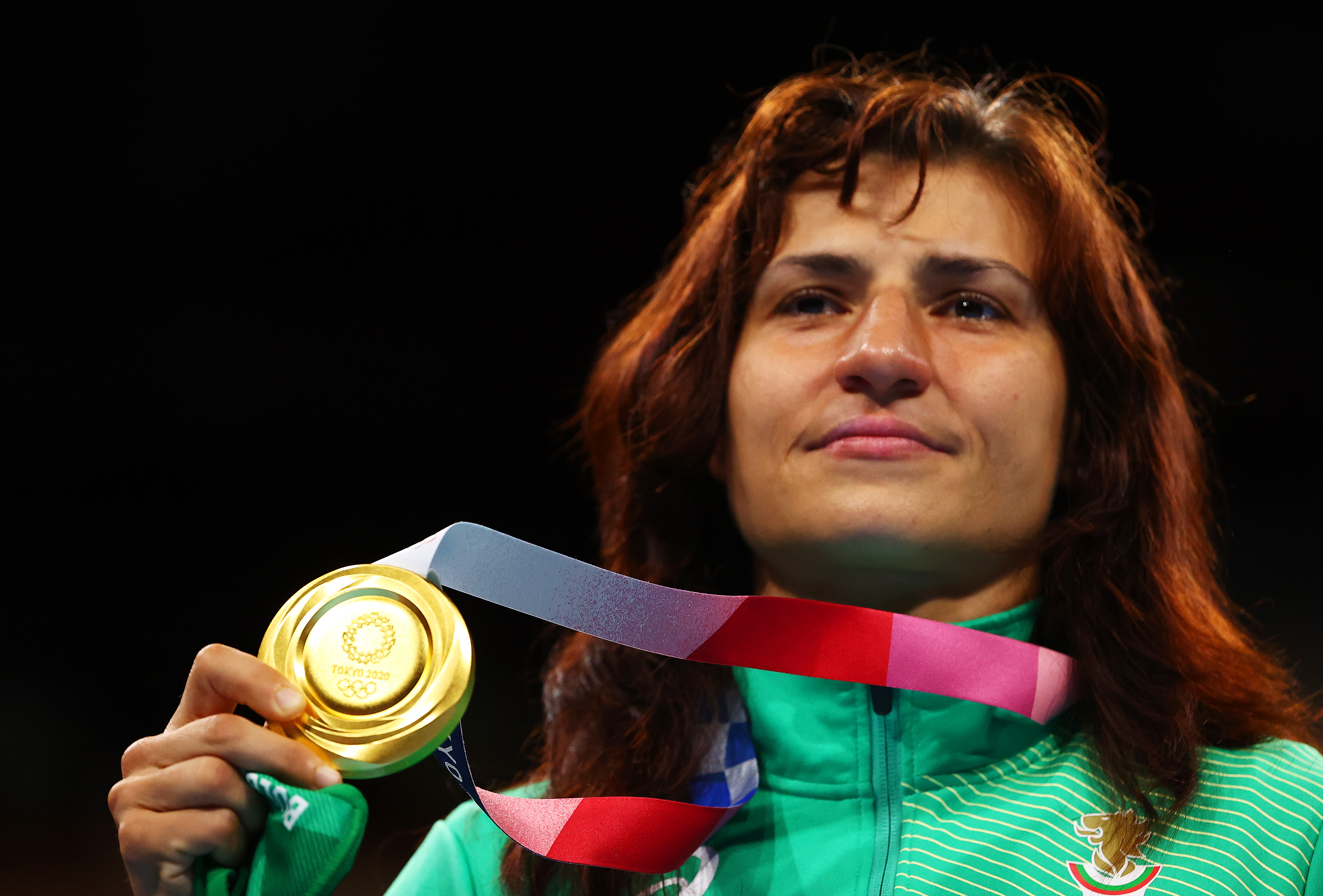 <p>Стойка Кръстева спечели титлата на олимпийския турнир по бокс в категория до 51 килограма в Токио</p>