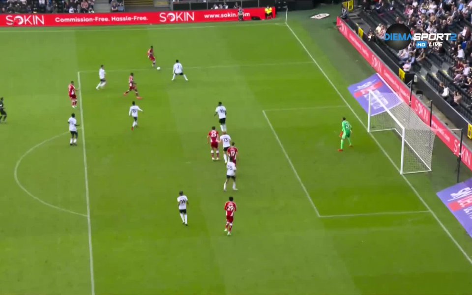 Отборите на Фулъм и Мидълзбро завършиха при резултат 1:1 първия