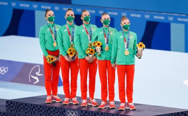 Капитанът на златния олимпийски ансамбъл по художествена гимнастика Симона Дянкова