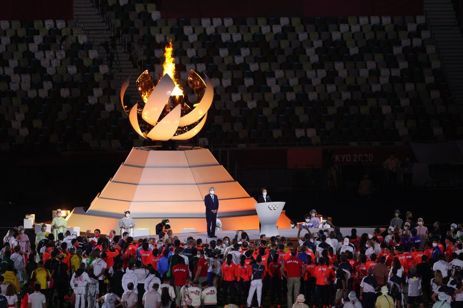Закриване на Олимпийските игри в Токио1