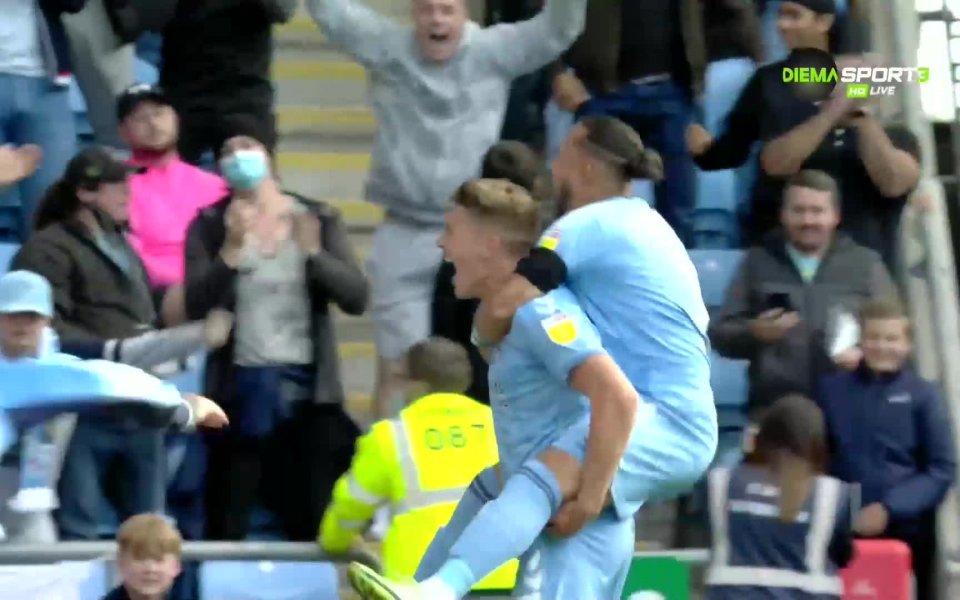 Отборът на Ковънтри се справи с Нотингам Форест с 2:1.