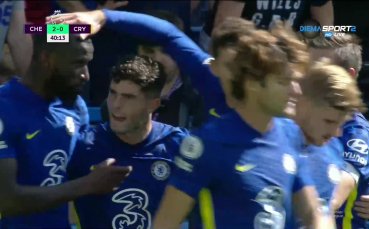 Челси Кристъл Палас 2 0 първо полувреме