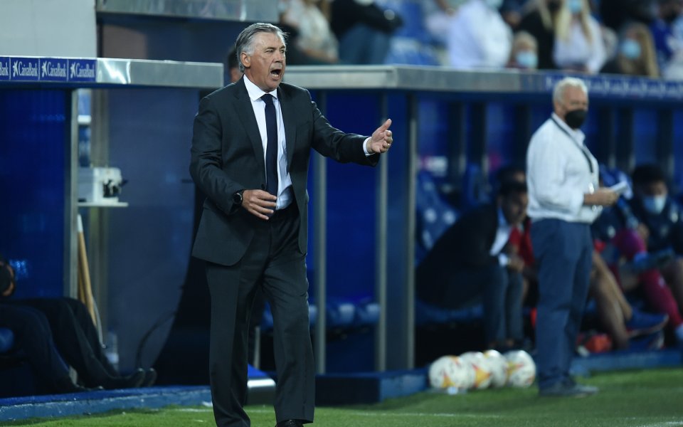 Треньорът на Реал Мадрид Карло Анчелоти обобщи