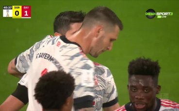 Борусия Д - Байерн 0:1 /първо полувреме/