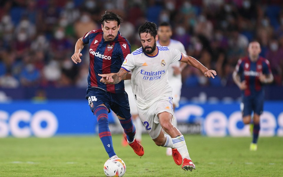 Леванте - Реал Мадрид 0:1 / Ла Лига, 2-и кръг