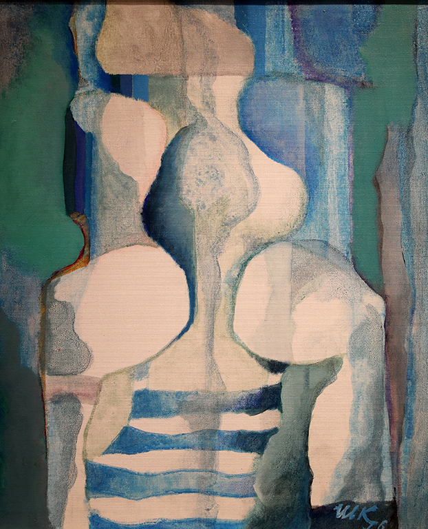 <p>Иван Кирков ( 1932 &ndash; 2010 ) Торс, 1976 маслени бои, платно</p>