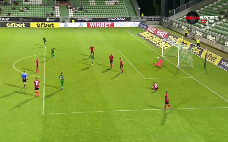 Голът на Жосуе Са срещу Локомотив София