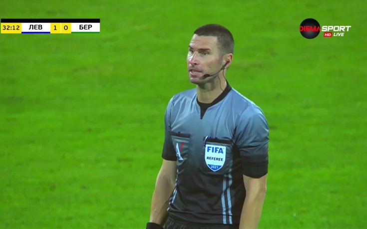 Левски - Берое 2:0 /първо полувреме/