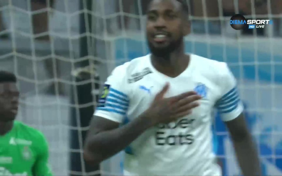 Олимпик Марсилия надви Сент Етиен с 3:1 в мач от