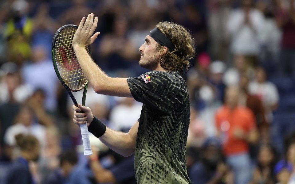 Стефанос Циципас оцеля в първи кръг на US Open, след