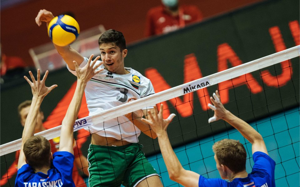 Волейболният национален тим на България за юноши до 19 години