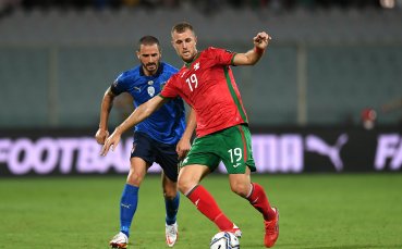Голмайсторът за България при равенството 1 1 срещу Италия Атанас Илиев
