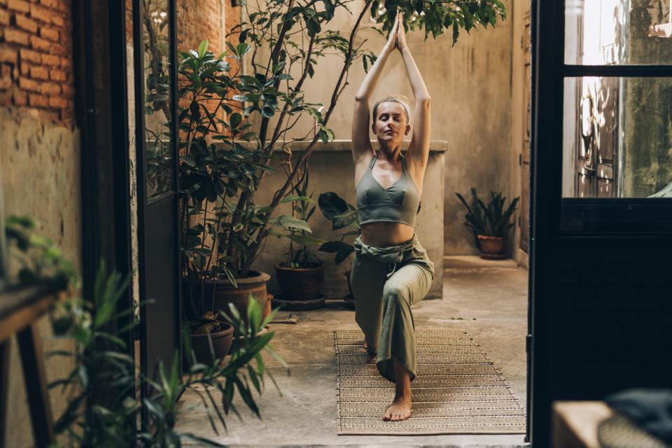  жена йога успокоение благополучие 