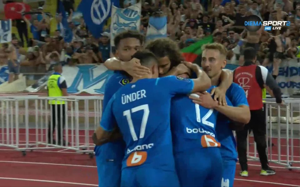 Отборът на Марсилия записа звучна победа с 2:0 като гост