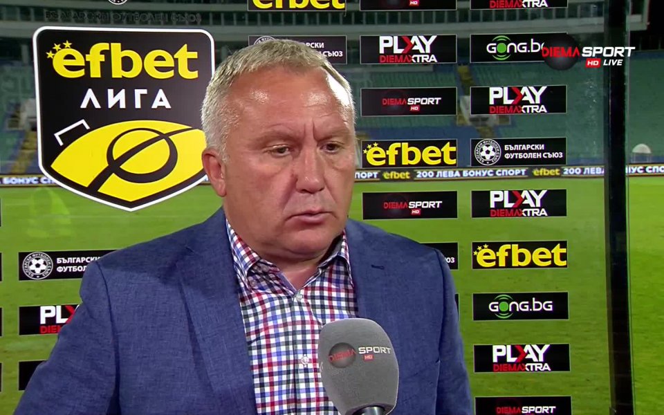 Николай Киров остана доволен от представянето на ЦСКА 1948 в