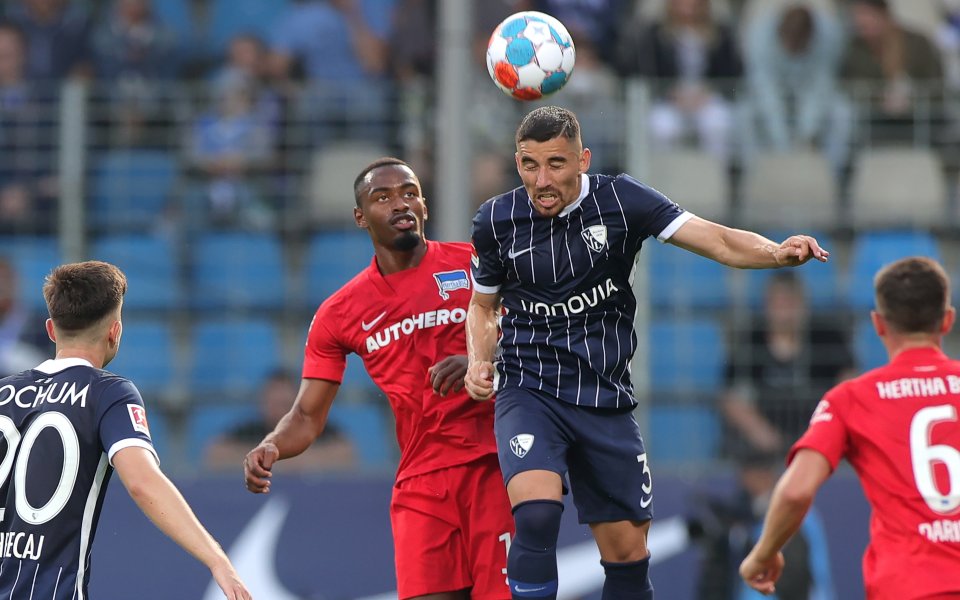 Херта Берлин победи като гост Бохум с 3:1 в среща